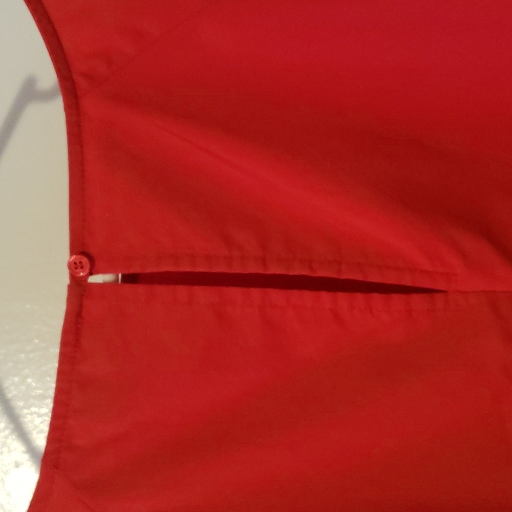 Marled Red Fiesta Blouse - Picture 3 of 9